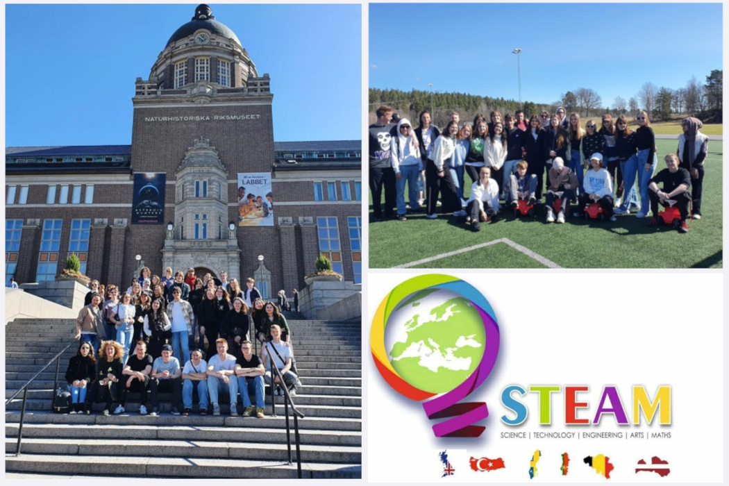 Erasmus projekta STEAM dalībnieki Zviedrījā
